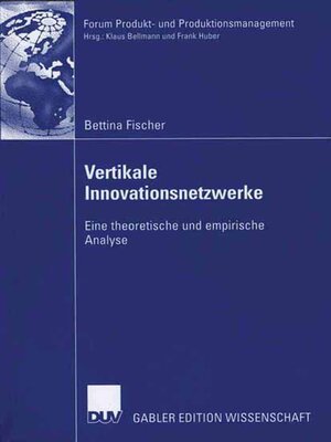 cover image of Vertikale Innovationsnetzwerke